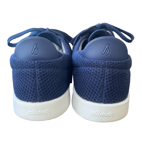 Allbirds Wool Piper Men’s Shoes Dogwood Navy Blue Size 9 GUC - Picture 5 of 11